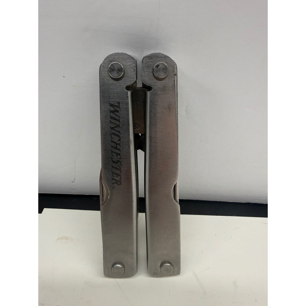 Winchester Stainless Steel Multi-Tool Folding Pliers Pocket Knife Saw 2CR